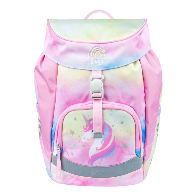 Batoh školní BAAGL Airy Rainbow Unicorn