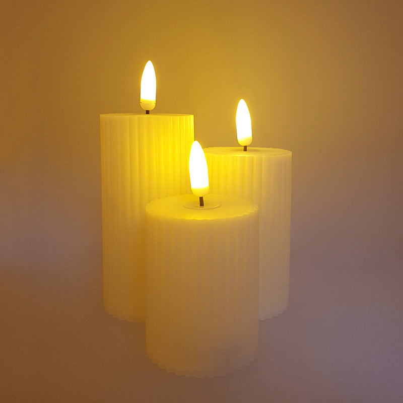 LED svíčka HOME DECOR HD-141 sada 3ks