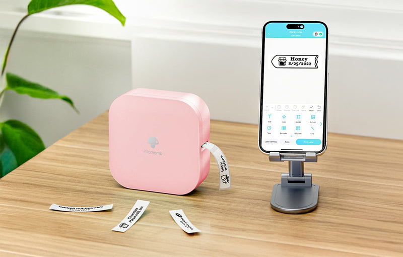 Tiskárna štítků PHOMEMO Q30 Pink