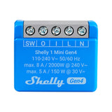 Smart Switch SHELLY 1 Mini Gen4 WiFi Zigbee Bluetooth Matter