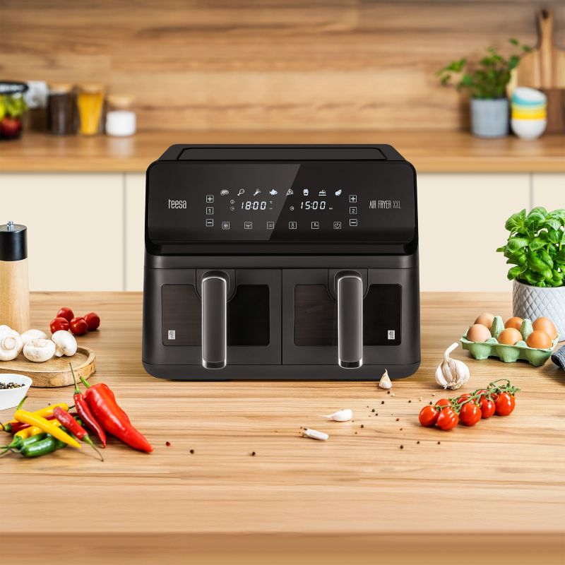 Fritéza TEESA Digital Air Fryer DUAL XXL TSA8089