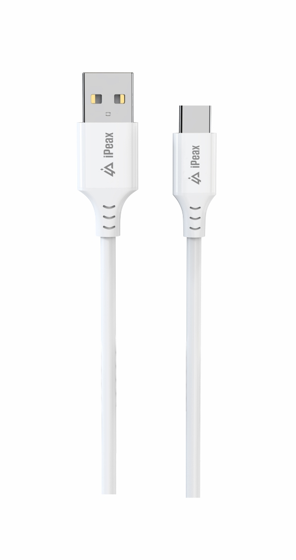 Kabel iPEAX 90010113 USB/USB-C 1m White