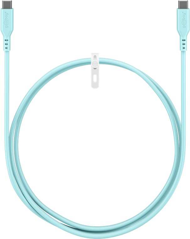 Kabel GOOBAY 77744 USB-C/USB-C 1,5m Turquoise