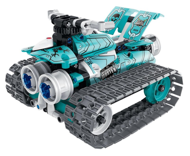 Stavebnice iM.MASTER Programovatelný robot RC 3v1 398ks