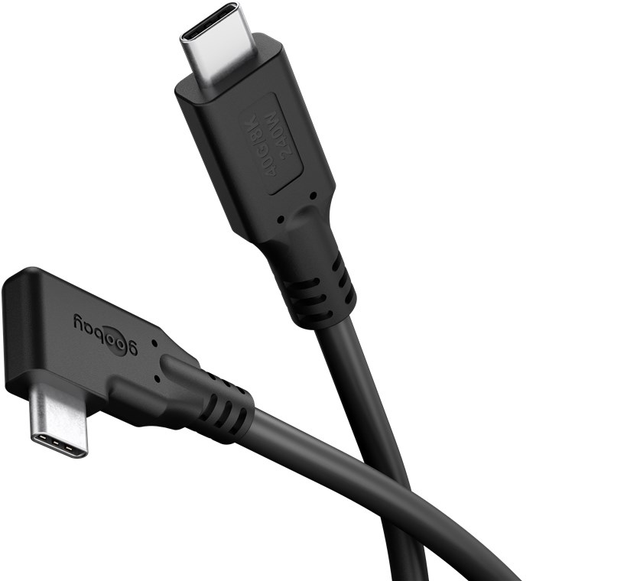 Kabel GOOBAY 79432 USB-C/USB-C 1m Black