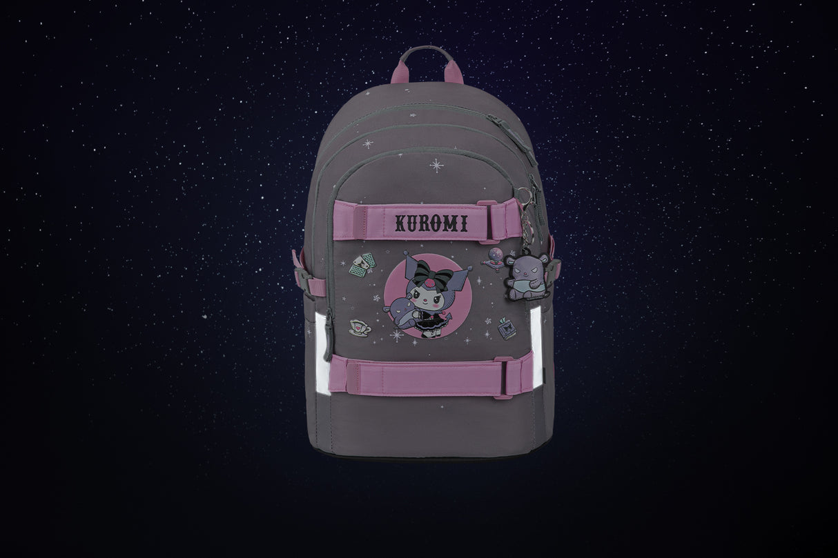 Batoh školní BAAGL Skate Kuromi Grey