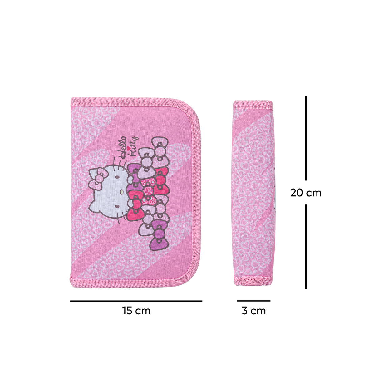 Penál jednopatrový BAAGL Hello Kitty Sweet Leopard