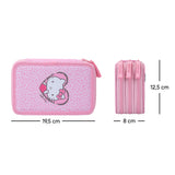 Penál třípatrový BAAGL Hello Kitty Sweet Leopard