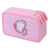 Penál třípatrový BAAGL Hello Kitty Sweet Leopard