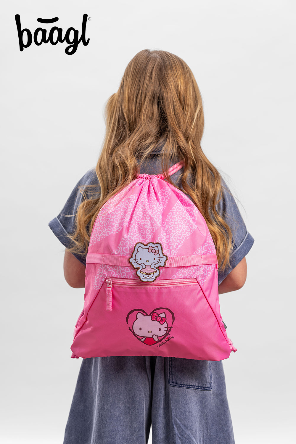 Sáček s kapsou BAAGL Hello Kitty Sweet Leopard