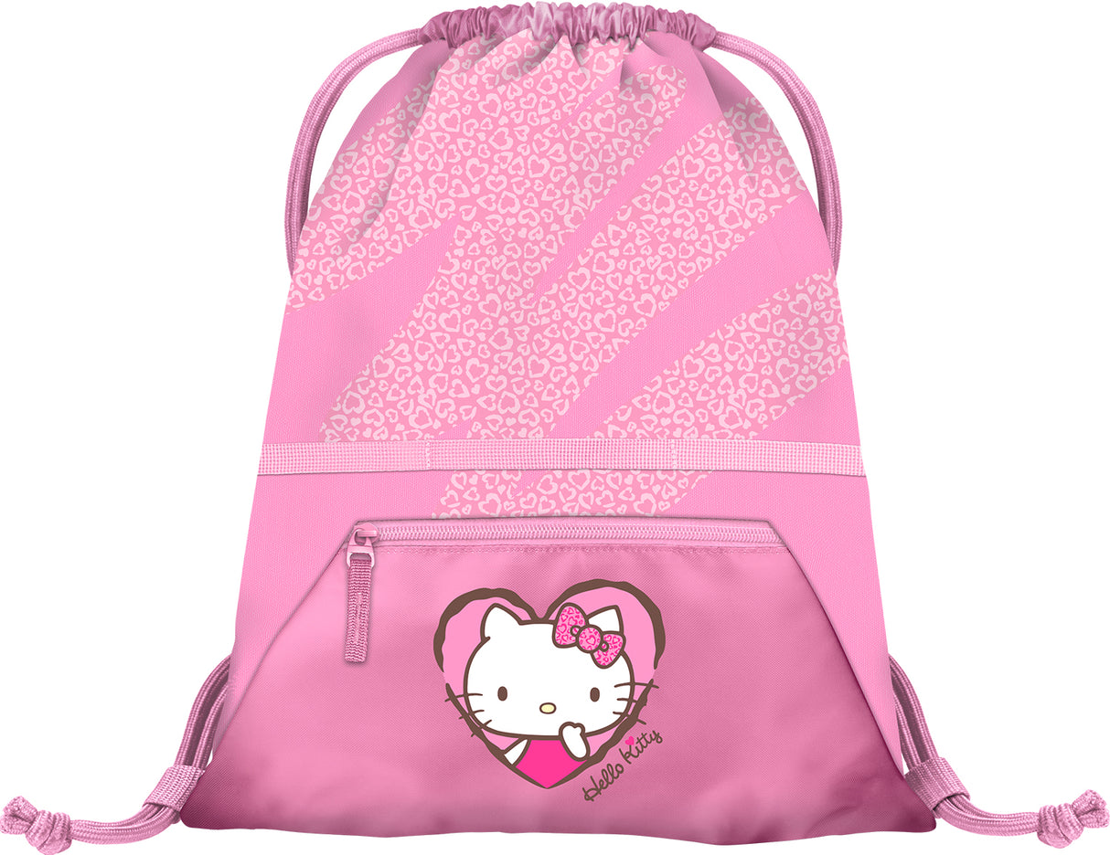 Sáček s kapsou BAAGL Hello Kitty Sweet Leopard