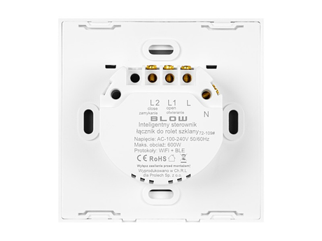 Smart ovladač a spínač pro rolety BLOW 72-109 WiFi Tuya