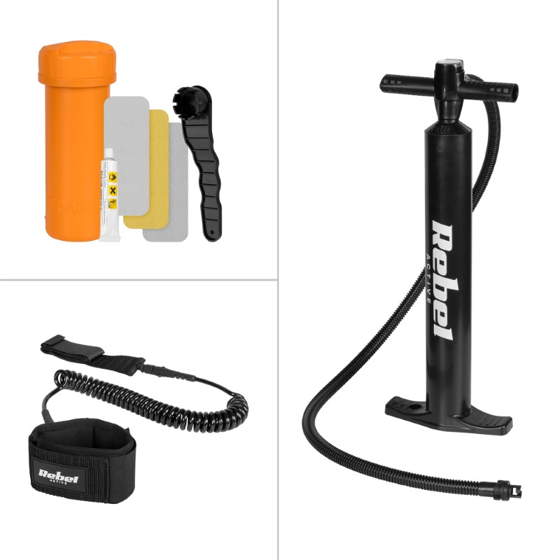 Paddleboard REBEL RBA-4512 Grey