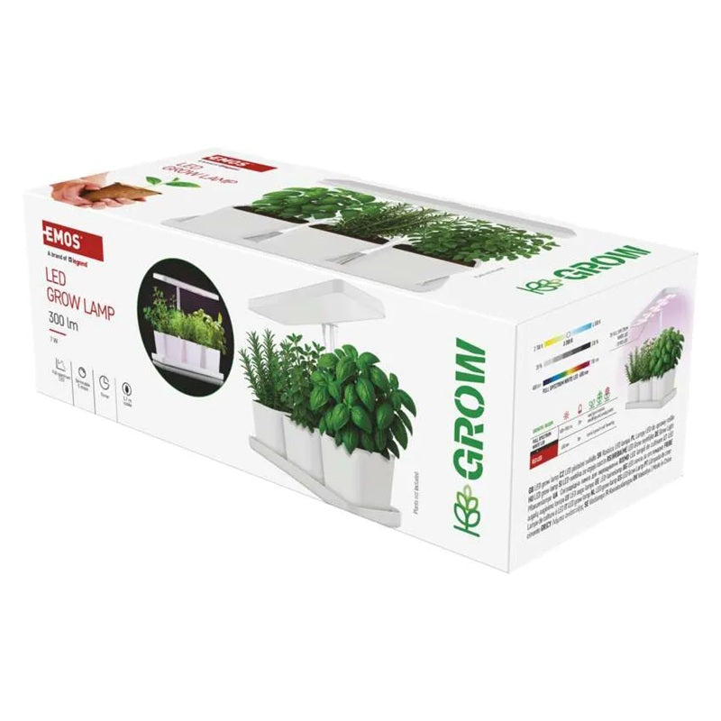 Lampa pěstební EMOS Z7904 Grow 7W
