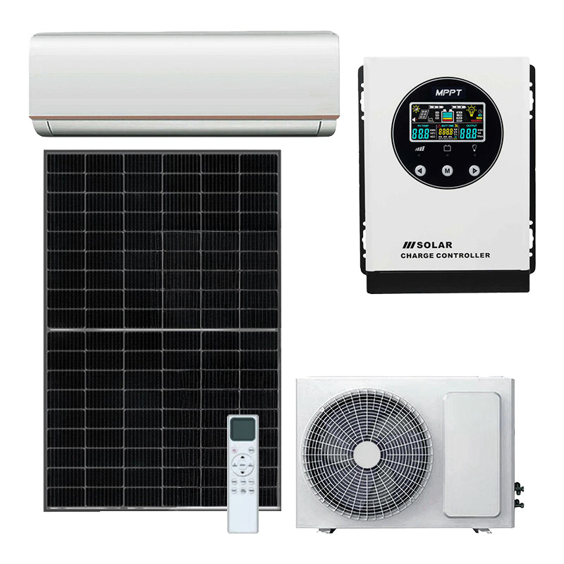Sada klimatizace GETI GKF12K 3,5kW offgrid  + MPPT 60A