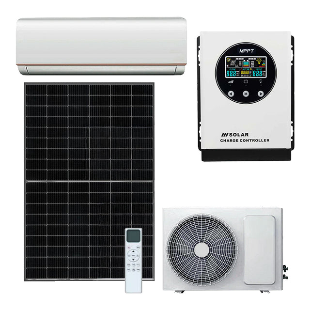 Sada klimatizace GETI GKF12K 3,5kW offgrid  + MPPT 60A