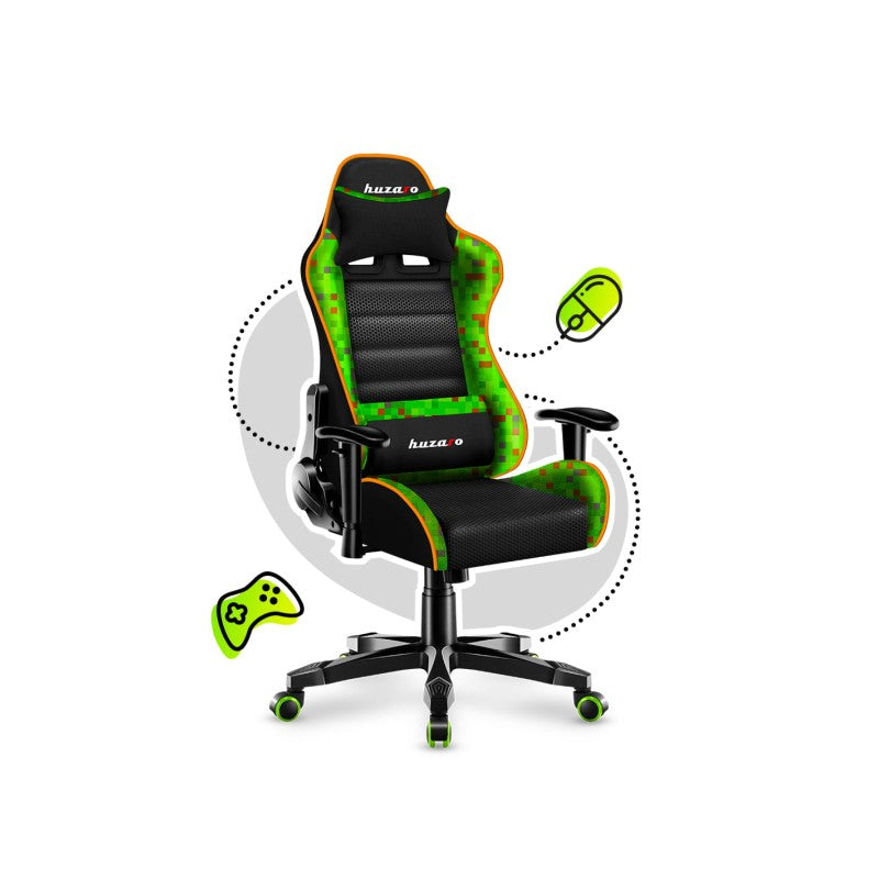 Křeslo herní HUZARO Ranger 6.0 Pixel Mesh dětské