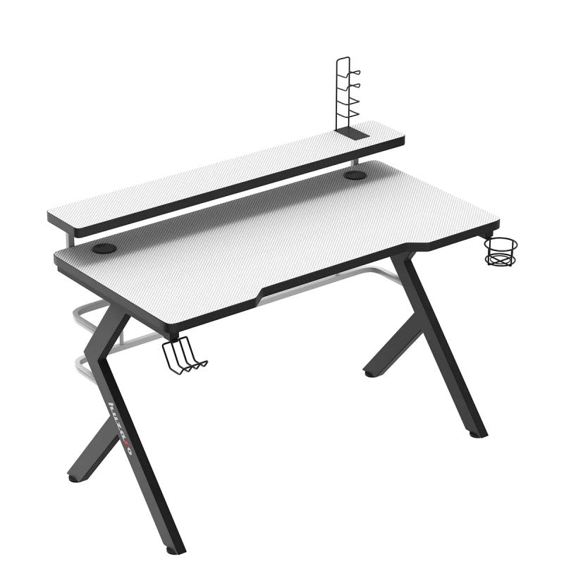 Stůl herní HUZARO Hero 5.0 White 120cm