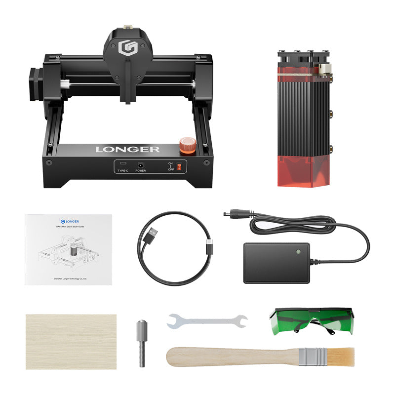 Laserový gravírovací stroj LONGER RAY5 mini 5,5W
