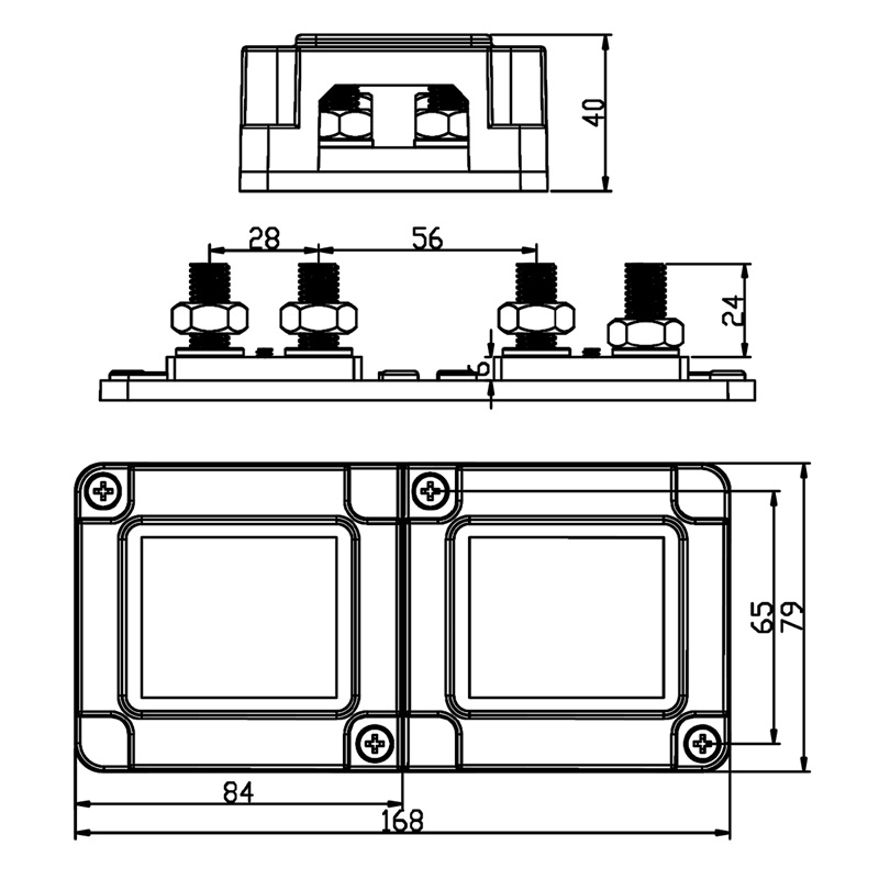 DC svorkovnice, busbar