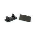Krytka profilu 41010E-BK 2ks