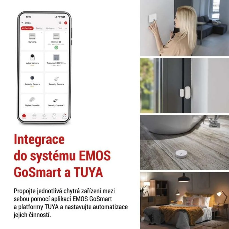 GoSmart opakovač signálu EMOS IP-2213Z pro ZigBee bránu