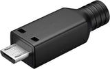 Konektor microUSB pro pájecí montáž GOOBAY 80172