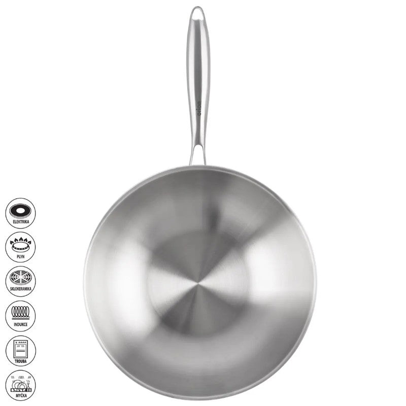 Wok pánev ORION Steela 30cm