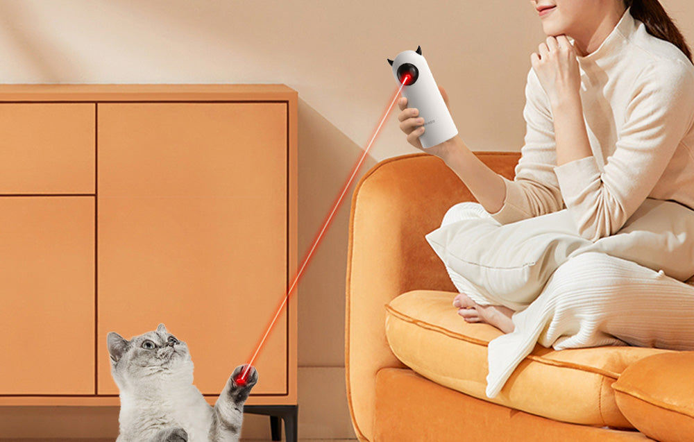 Smart laserová hračka pro kočky a psy ROJECO RWJ-05