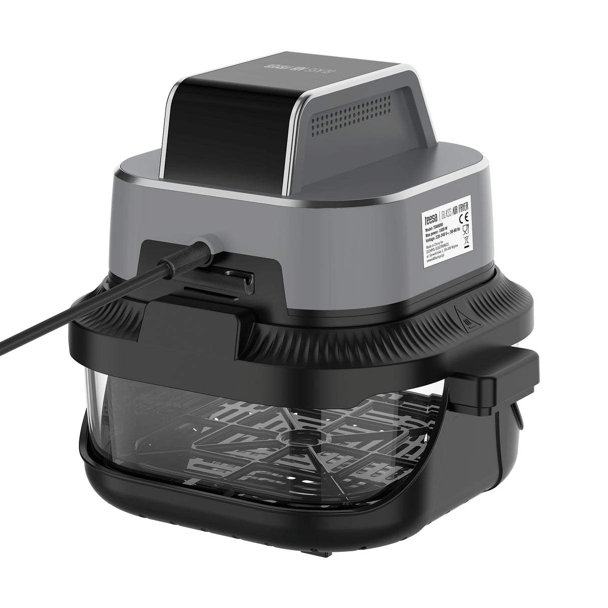 Fritéza TEESA Glass Air Fryer TSA8090