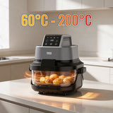 Fritéza TEESA Glass Air Fryer TSA8090