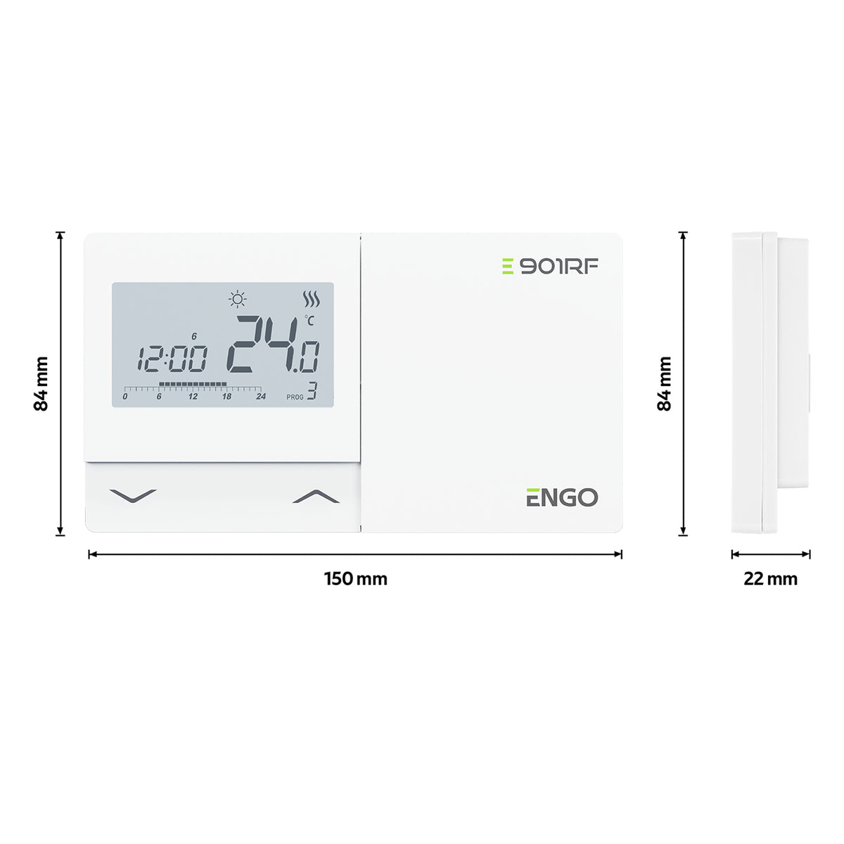 Termostat ENGO E901-RF