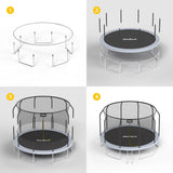 Trampolína REBEL RBA-8001 244cm