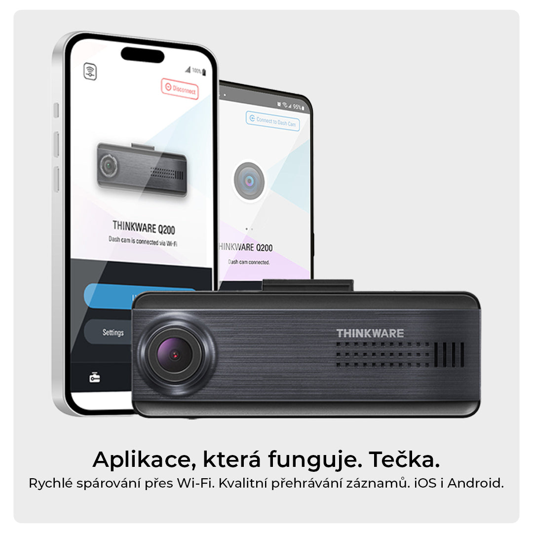 Kamera do auta THINKWARE Q200 2CH WiFi