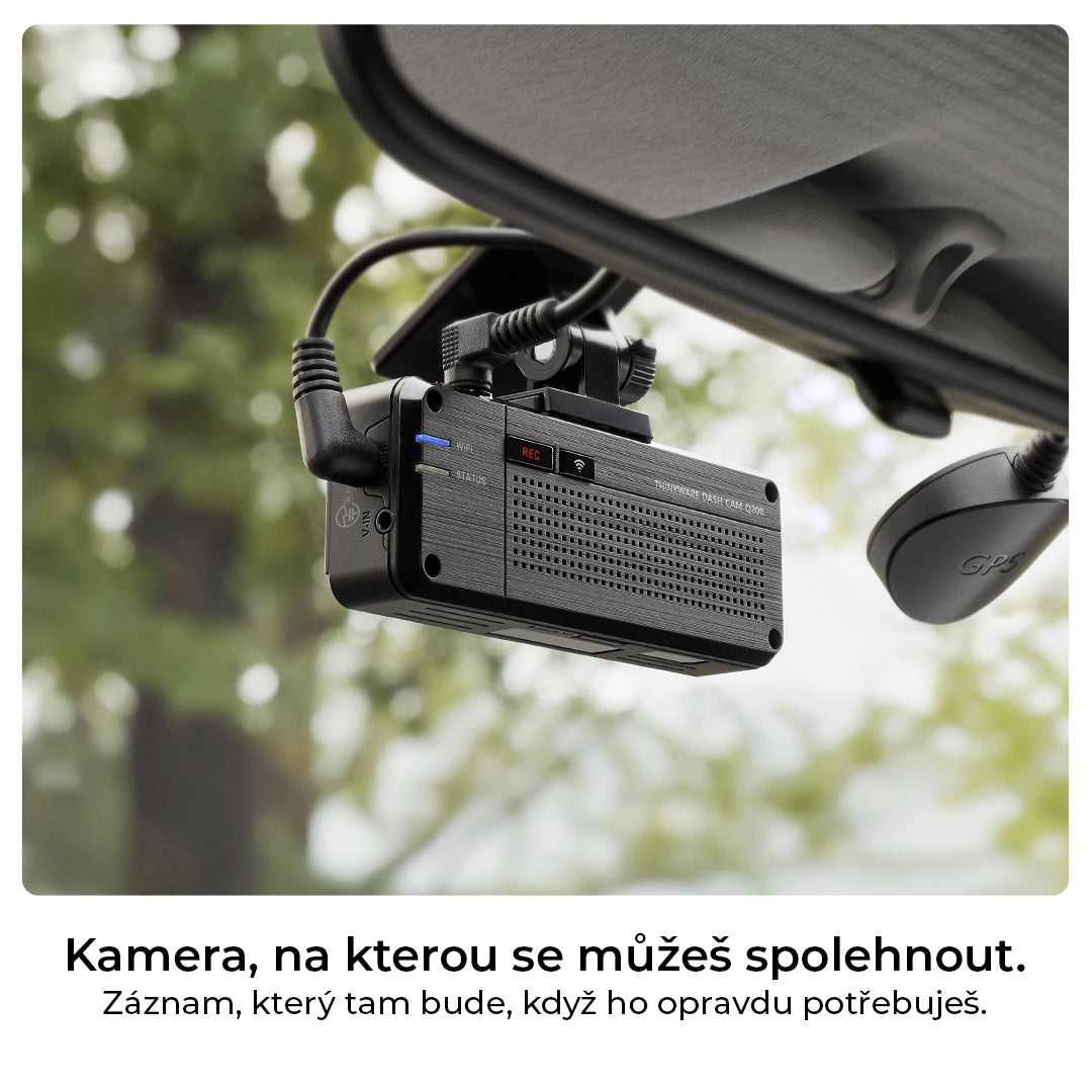 Kamera do auta THINKWARE Q200 2CH WiFi