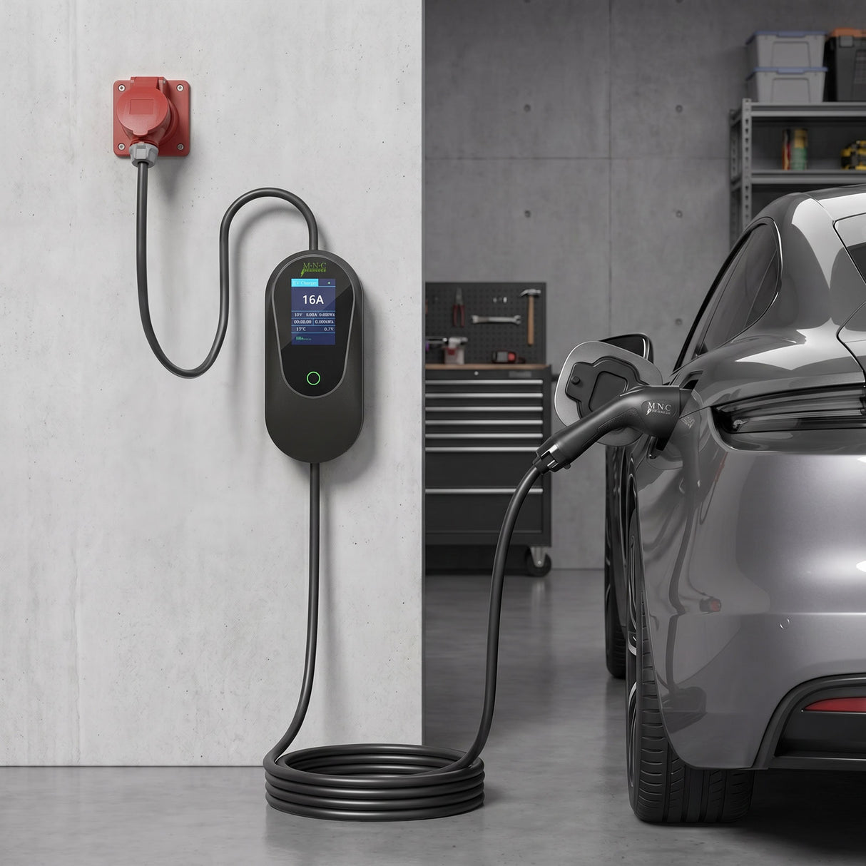 Nabíjecí stanice MNC 54933 EVSE Type2 11kW 5m