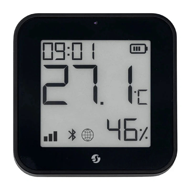 Smart senzor teploty a vlhkosti SHELLY ZB Black ZigBee