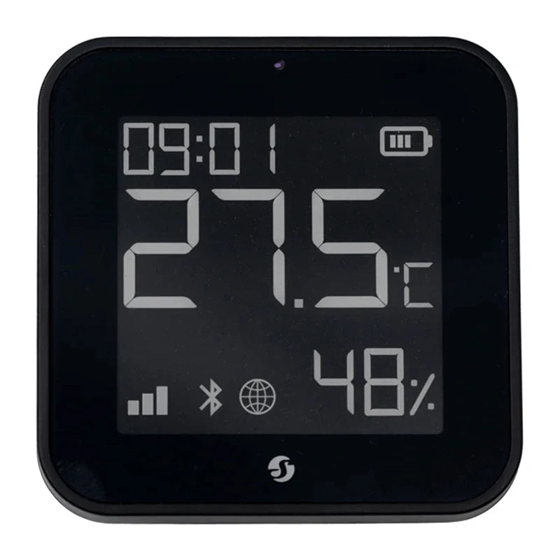 Smart senzor teploty a vlhkosti SHELLY ZB Black ZigBee