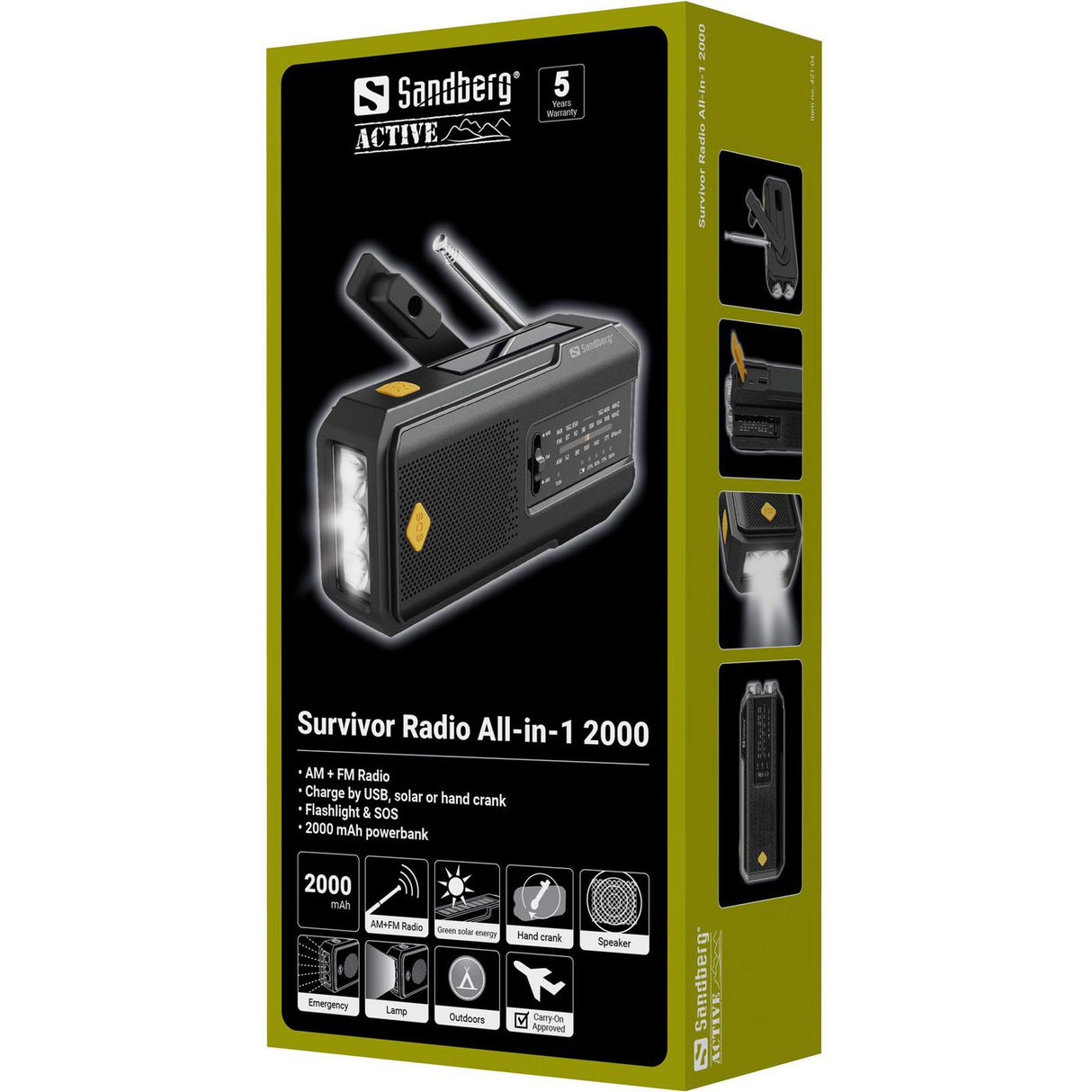 Radio SANDBERG Survivor All-in-1 2000