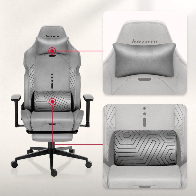 Křeslo herní HUZARO Force 8.1 Grey