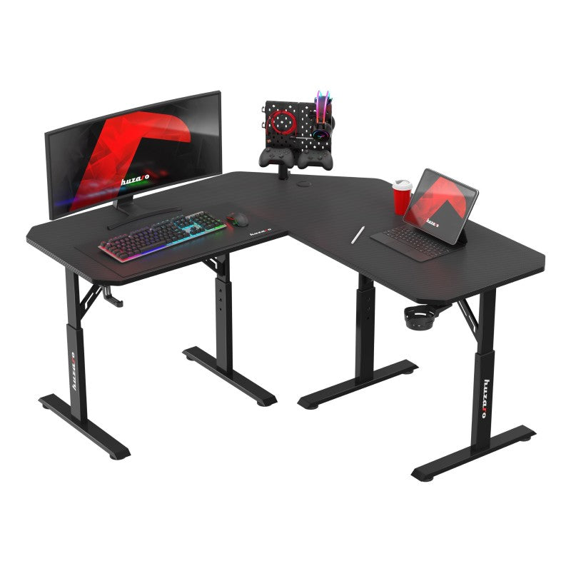 Stůl herní HUZARO Hero 7.3 Black 140cm