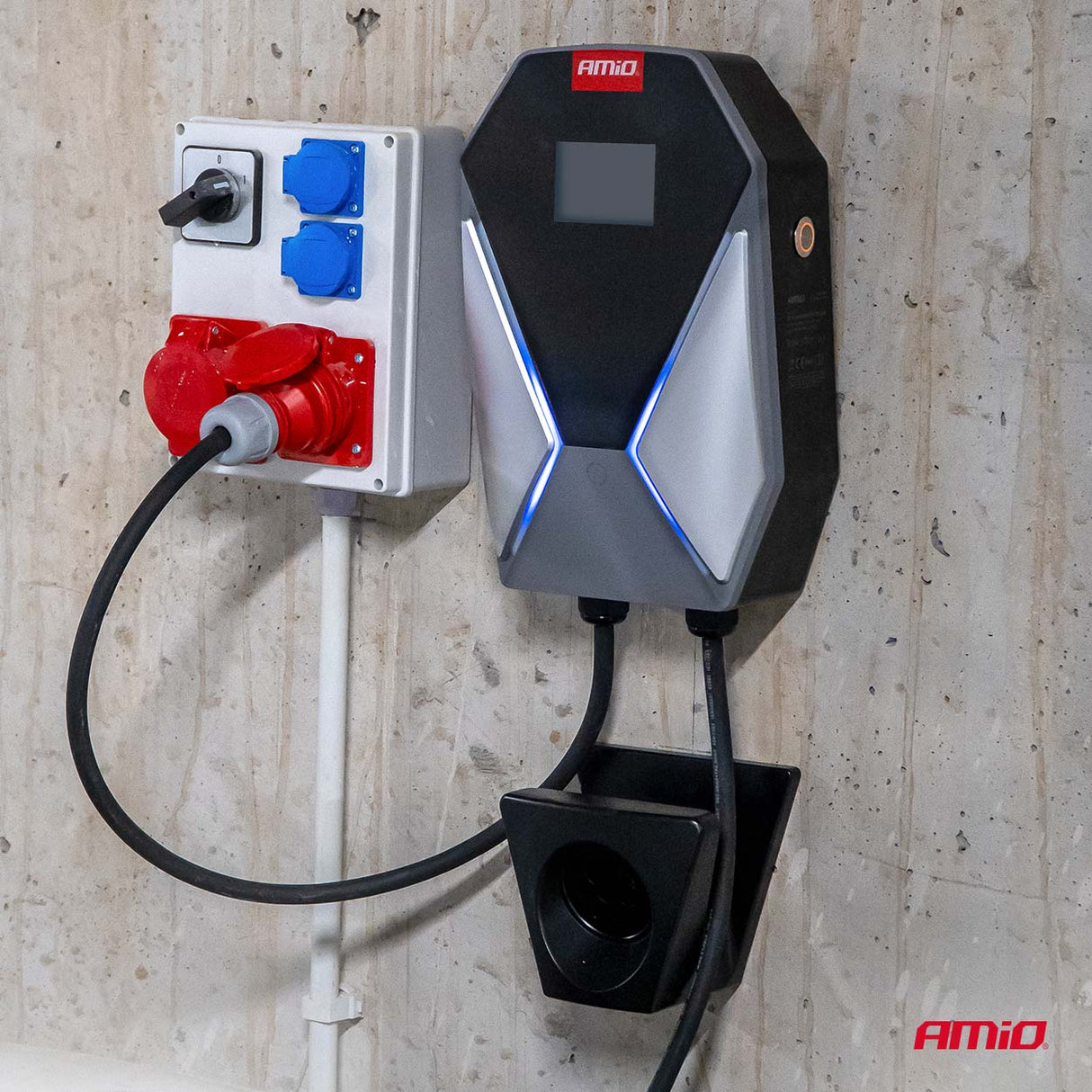 Nabíjecí stanice AMIO 04843 22kW 5m