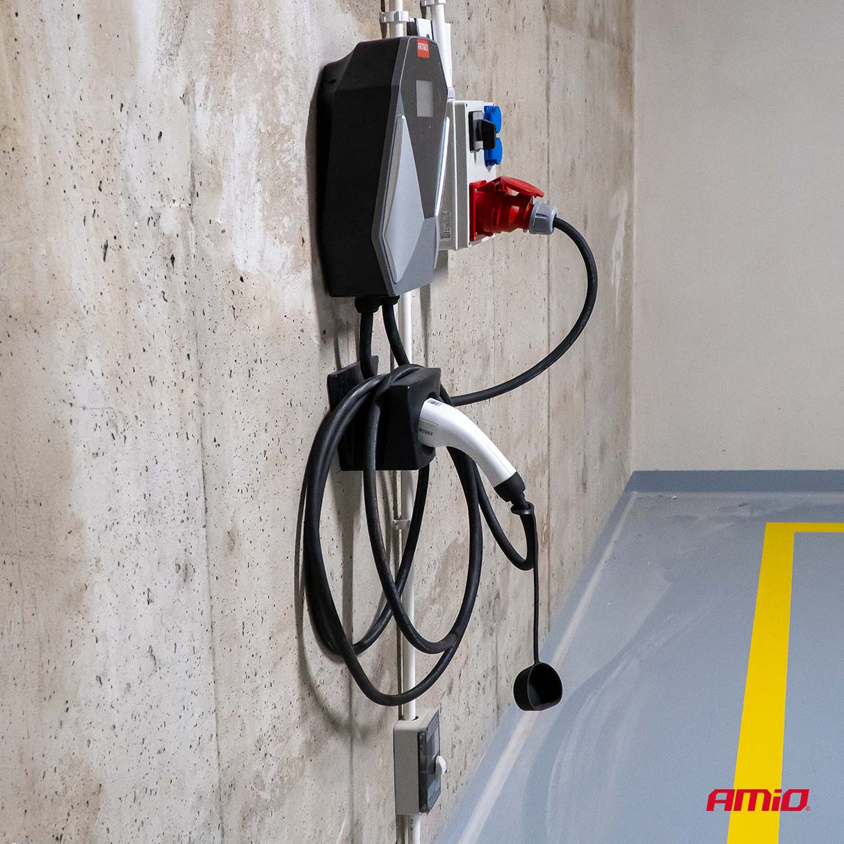 Nabíjecí stanice AMIO 04843 22kW 5m