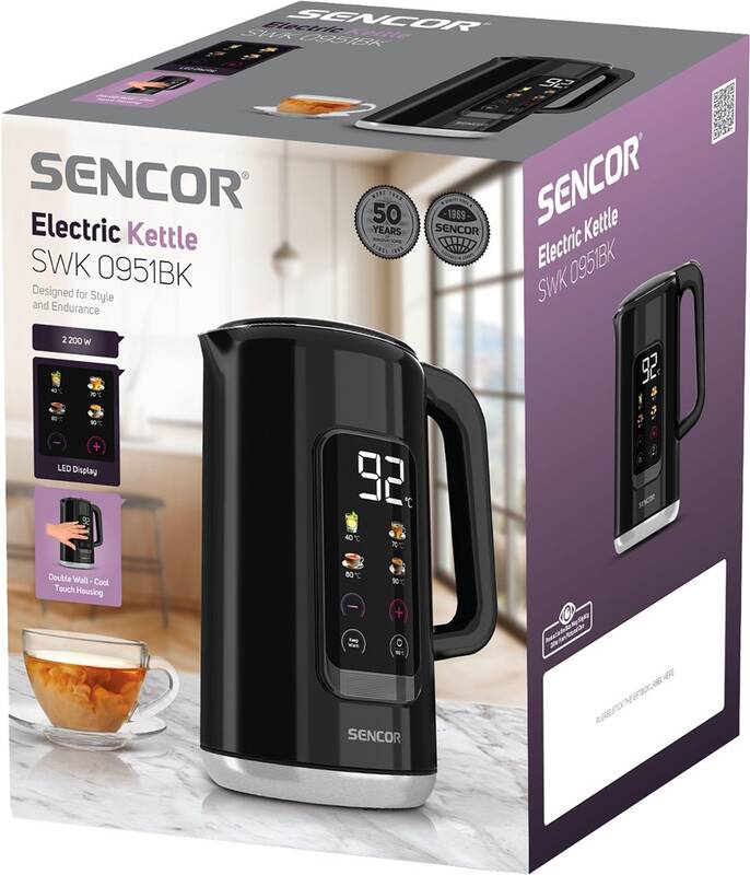 Konvice rychlovarná SENCOR SWK 0951BK