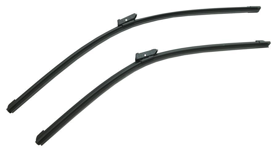 Ploché stěrače COMPASS FLAT SET 610+530mm GREEN Kodiaq