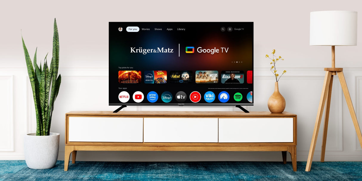 Smart televizor KRUGER & MATZ KM0250UHD-G2 50" Google TV