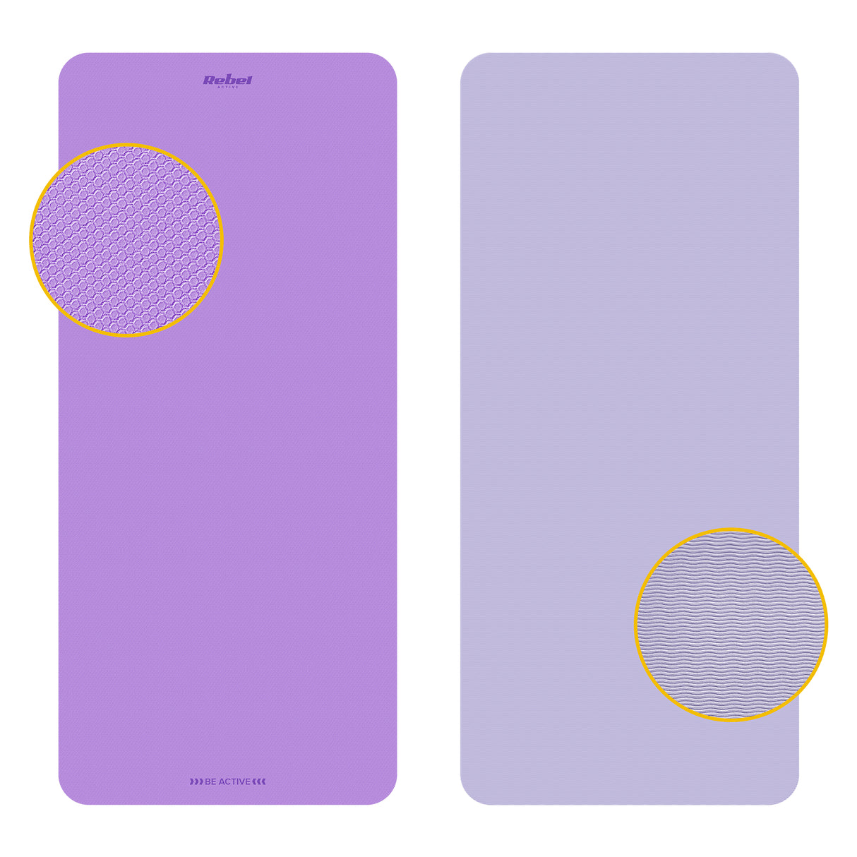 Podložka na jógu REBEL RBA-3159-2PU 10mm