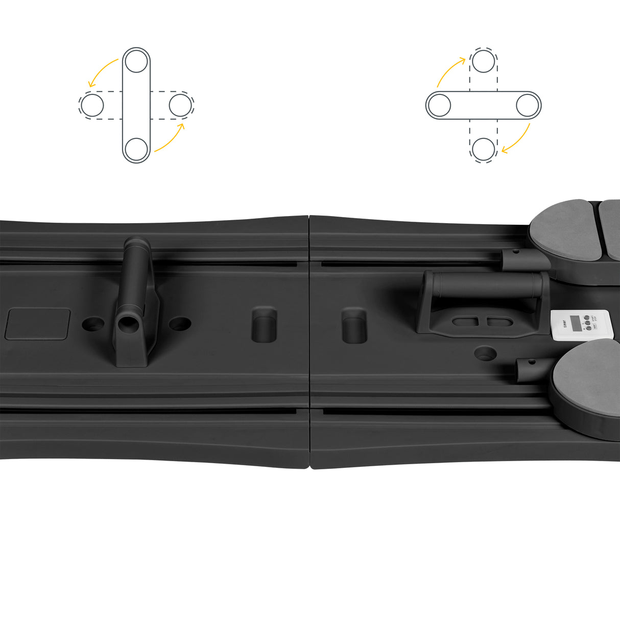Pilates reformer REBEL RBA-3069-BK