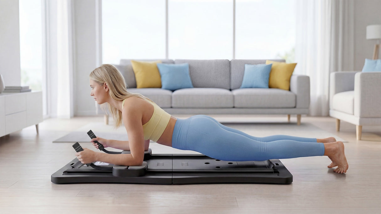 Pilates reformer REBEL RBA-3069-BK