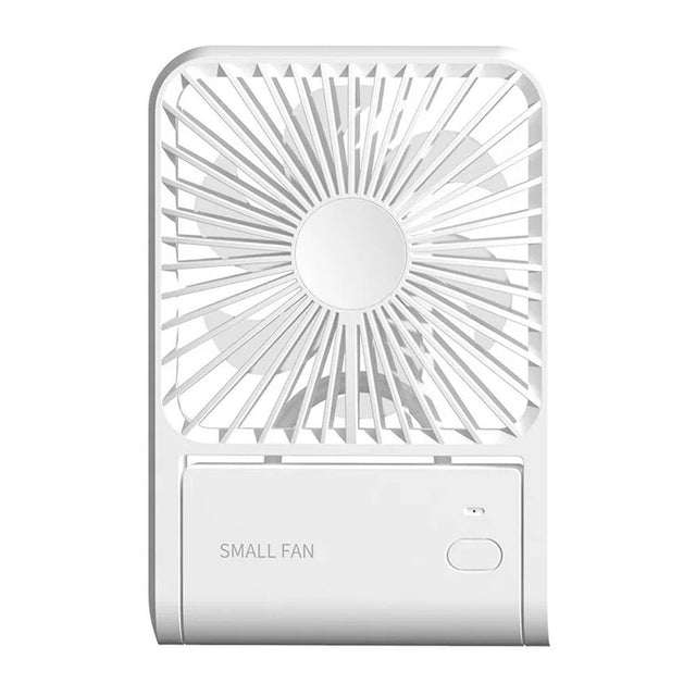Mini přenosný ventilátor HOCO HX123 bílý